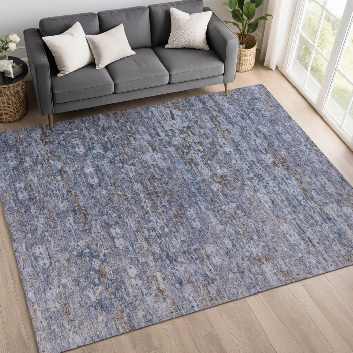 Addison Rugs Chantille Blue ACN2324 5ft. x 7ft.6in. Rect. Rug