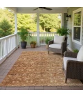 Addison Rugs Chantille Orange ACN2324 9ft. x 12ft. Rect. Rug