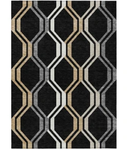 Addison Rugs Chantille Black ACN2326 9ft. x 12ft. Rect. Rug