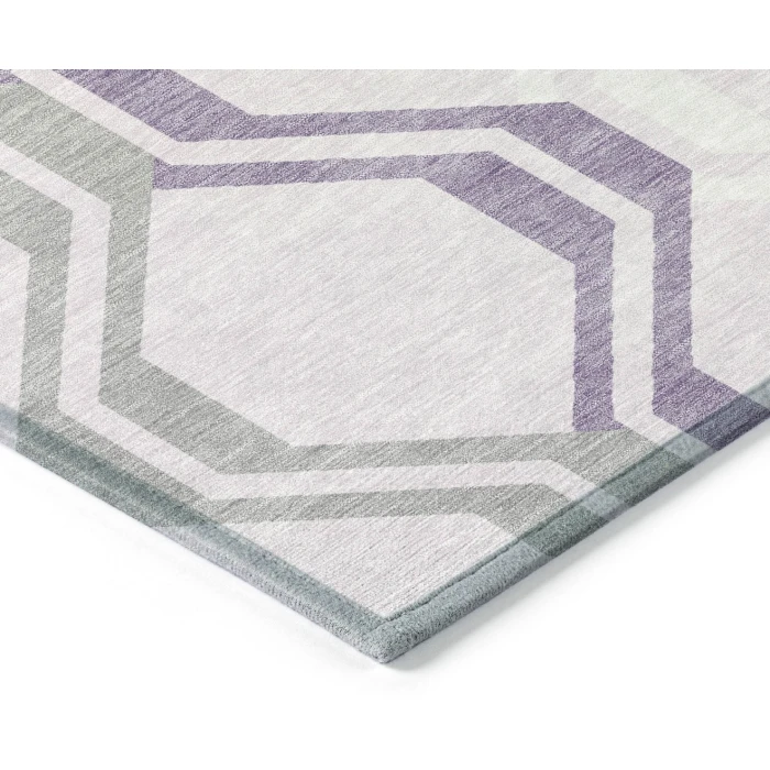 Addison Rugs Chantille Purple ACN2326 5ft. x 7ft.6in. Rect. Rug