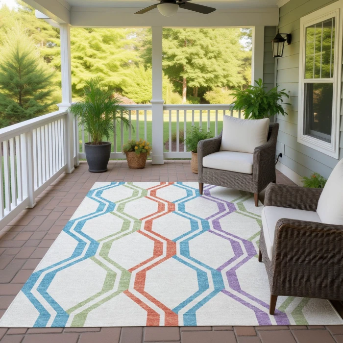 Addison Rugs Chantille Ivory ACN2326 8ft. x 10ft. Rect. Rug
