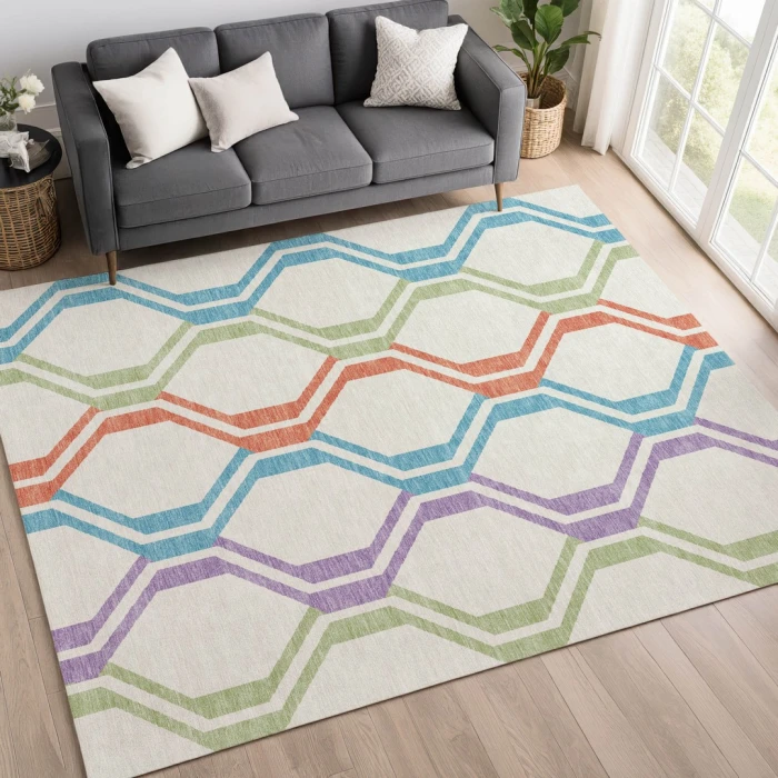 Addison Rugs Chantille Ivory ACN2326 8ft. x 10ft. Rect. Rug