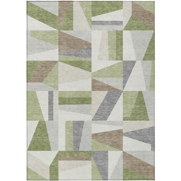 Addison Rugs Chantille Green ACN2327 5ft. x 7ft.6in. Rect. Rug