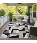 Addison Rugs Chantille Black ACN2327 9ft. x 12ft. Rect. Rug