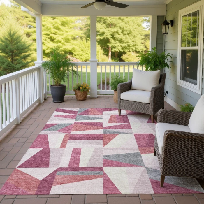Addison Rugs Chantille Pink ACN2327 5ft. x 7ft.6in. Rect. Rug