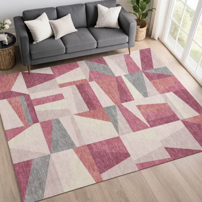 Addison Rugs Chantille Pink ACN2327 5ft. x 7ft.6in. Rect. Rug