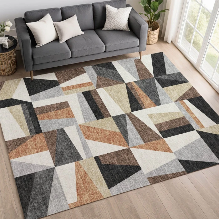 Addison Rugs Chantille Gray ACN2327 9ft. x 12ft. Rect. Rug