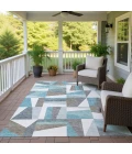 Addison Rugs Chantille Teal ACN2327 9ft. x 12ft. Rect. Rug
