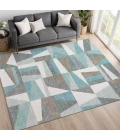 Addison Rugs Chantille Teal ACN2327 9ft. x 12ft. Rect. Rug