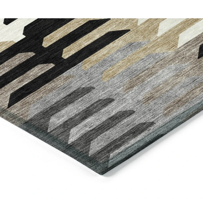 Addison Rugs Chantille Black ACN2328 8ft. x 10ft. Rect. Rug