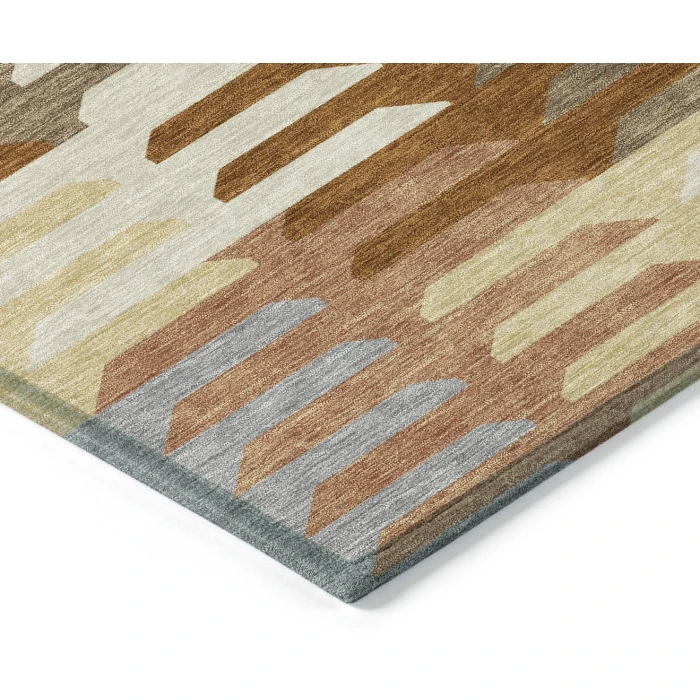 Addison Rugs Chantille Orange ACN2328 5ft. x 7ft.6in. Rect. Rug