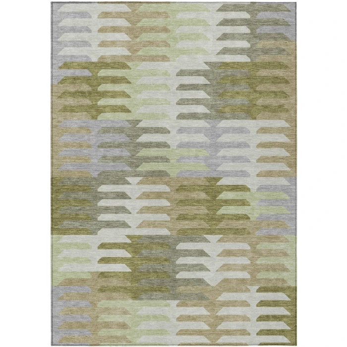 Addison Rugs Chantille Green ACN2328 9ft. x 12ft. Rect. Rug