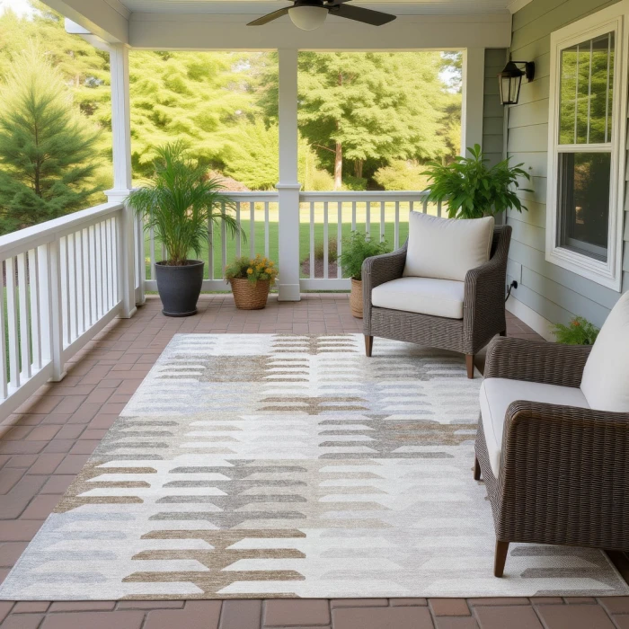Addison Rugs Chantille Ivory ACN2328 8ft. x 10ft. Rect. Rug