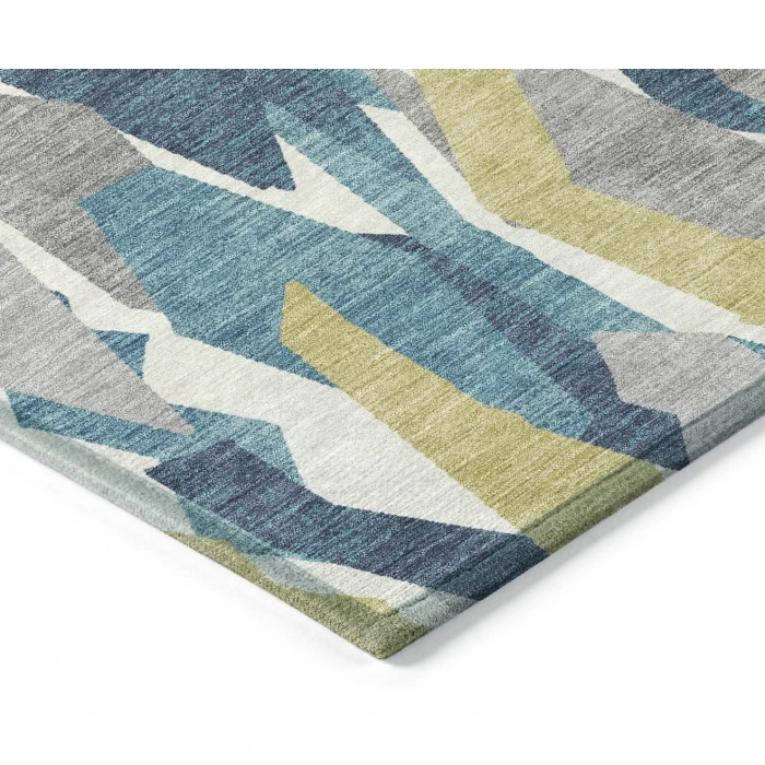 Addison Rugs Chantille Teal ACN2329 5ft. x 7ft.6in. Rect. Rug