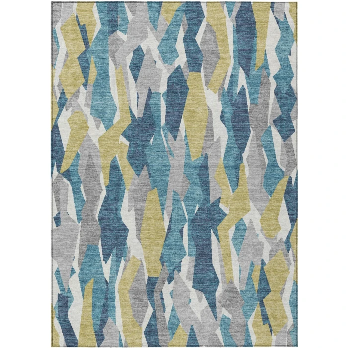 Addison Rugs Chantille Teal ACN2329 5ft. x 7ft.6in. Rect. Rug