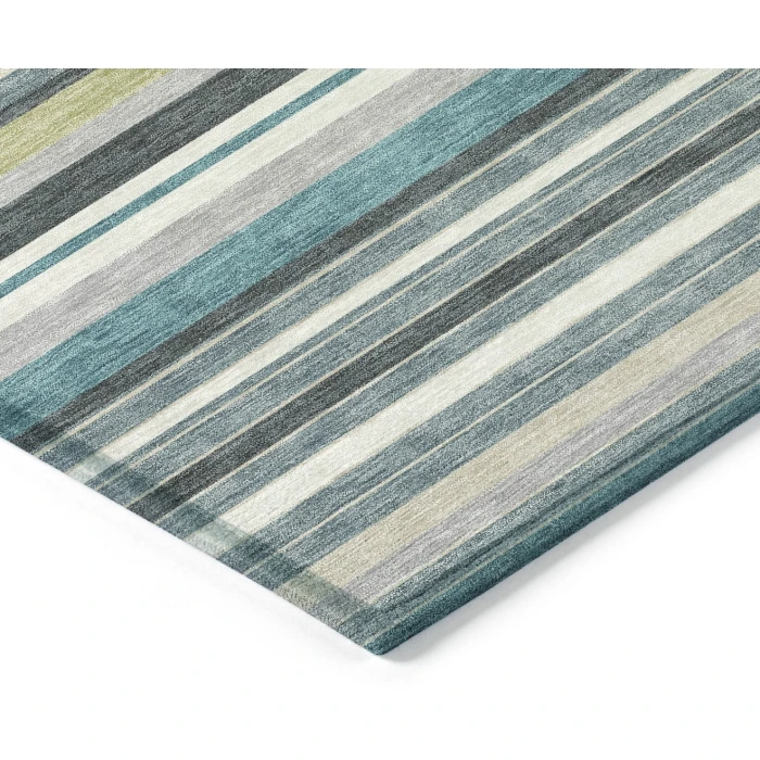 Addison Rugs Chantille Teal ACN2330 8ft. x 10ft. Rect. Rug