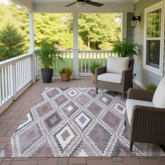 Addison Rugs Chantille Pink ACN2331 5ft. x 7ft.6in. Rect. Rug