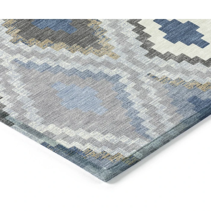 Addison Rugs Chantille Blue ACN2331 5ft. x 7ft.6in. Rect. Rug