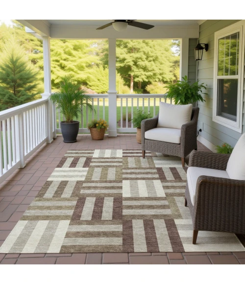 Addison Rugs Chantille Brown ACN2332 5ft. x 7ft.6in. Rect. Rug