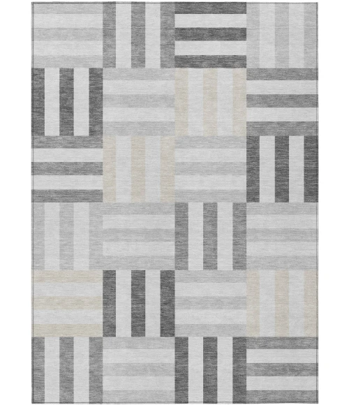 Addison Rugs Chantille Gray ACN2332 5ft. x 7ft.6in. Rect. Rug