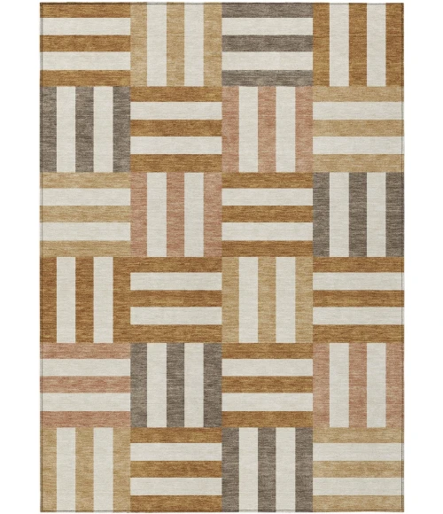 Addison Rugs Chantille Orange ACN2332 5ft. x 7ft.6in. Rect. Rug