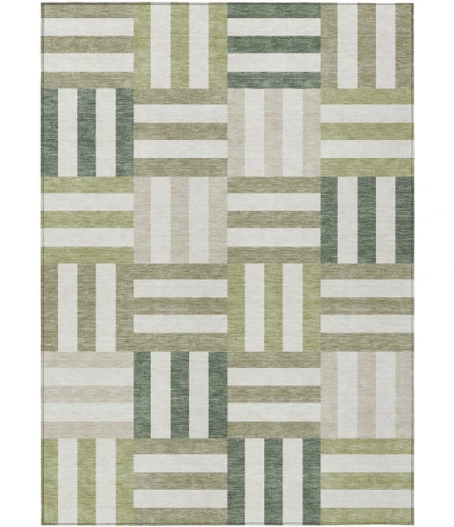 Addison Rugs Chantille Green ACN2332 5ft. x 7ft.6in. Rect. Rug