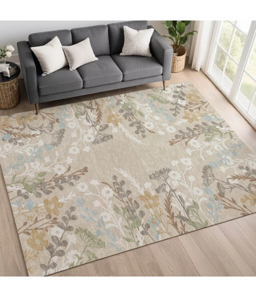 Addison Rugs Chantille Brown ACN2334 5ft. x 7ft.6in. Rect. Rug