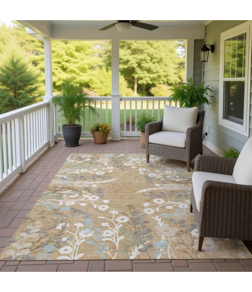 Addison Rugs Chantille Gold ACN2334 5ft. x 7ft.6in. Rect. Rug