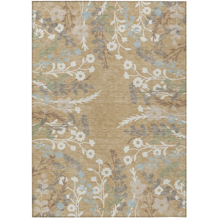 Addison Rugs Chantille Gold ACN2334 5ft. x 7ft.6in. Rect. Rug