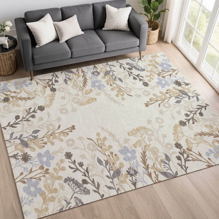 Addison Rugs Chantille Ivory ACN2334 5ft. x 7ft.6in. Rect. Rug