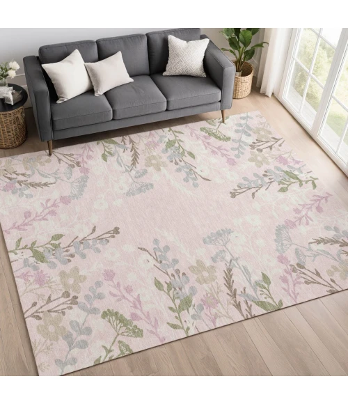 Addison Rugs Chantille Pink ACN2334 5ft. x 7ft.6in. Rect. Rug