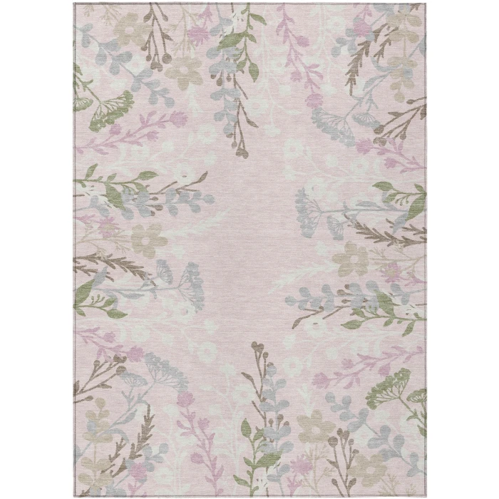 Addison Rugs Chantille Pink ACN2334 9ft. x 12ft. Rect. Rug