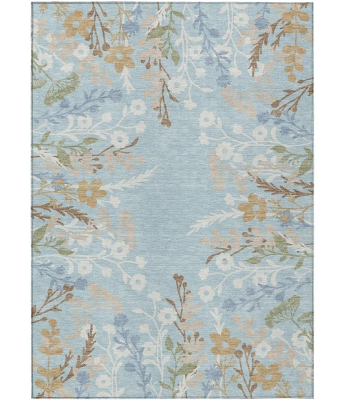 Addison Rugs Chantille Blue ACN2334 5ft. x 7ft.6in. Rect. Rug