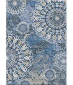 Addison Rugs Chantille Blue ACN2335 9ft. x 12ft. Rect. Rug