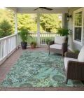 Addison Rugs Chantille Green ACN2335 9ft. x 12ft. Rect. Rug