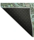 Addison Rugs Chantille Green ACN2335 9ft. x 12ft. Rect. Rug