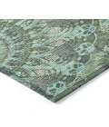 Addison Rugs Chantille Green ACN2335 9ft. x 12ft. Rect. Rug