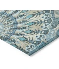 Addison Rugs Chantille Teal ACN2335 9ft. x 12ft. Rect. Rug