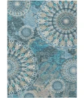 Addison Rugs Chantille Teal ACN2335 9ft. x 12ft. Rect. Rug