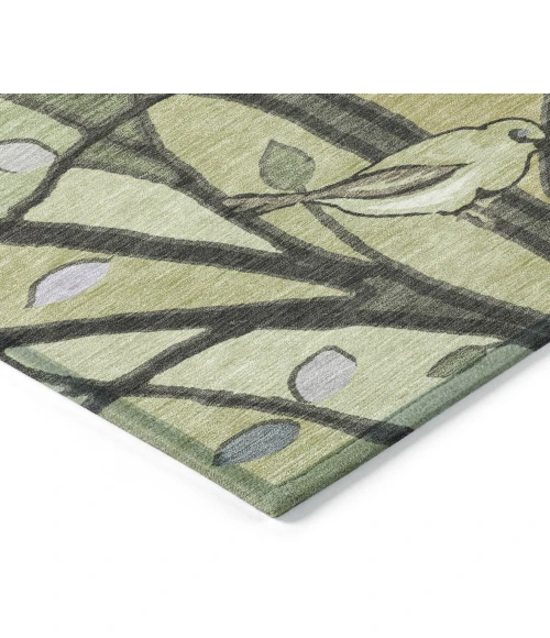 Addison Rugs Chantille Green ACN2336 8ft. x 10ft. Rect. Rug