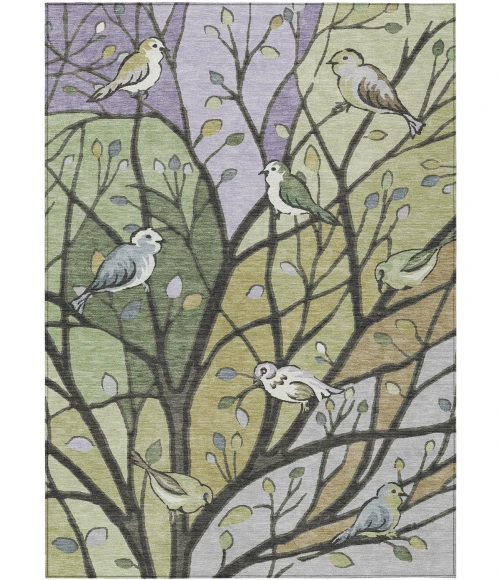 Addison Rugs Chantille Green ACN2336 8ft. x 10ft. Rect. Rug