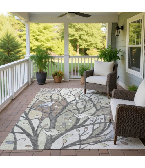 Addison Rugs Chantille Brown ACN2336 9ft. x 12ft. Rect. Rug