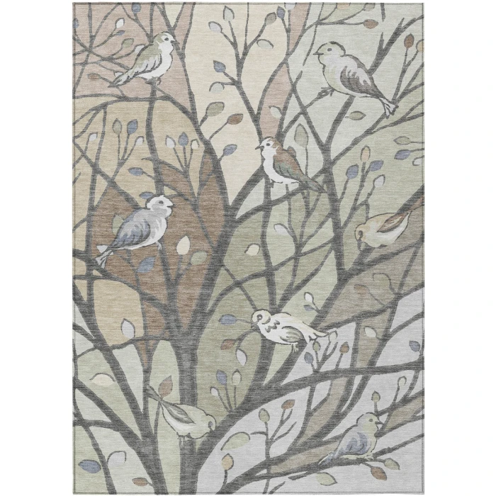 Addison Rugs Chantille Brown ACN2336 5ft. x 7ft.6in. Rect. Rug