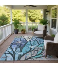 Addison Rugs Chantille Blue ACN2336 5ft. x 7ft.6in. Rect. Rug