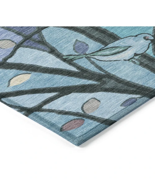 Addison Rugs Chantille Blue ACN2336 5ft. x 7ft.6in. Rect. Rug