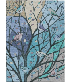 Addison Rugs Chantille Blue ACN2336 5ft. x 7ft.6in. Rect. Rug