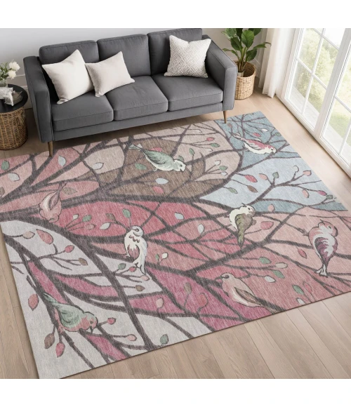 Addison Rugs Chantille Pink ACN2336 8ft. x 10ft. Rect. Rug