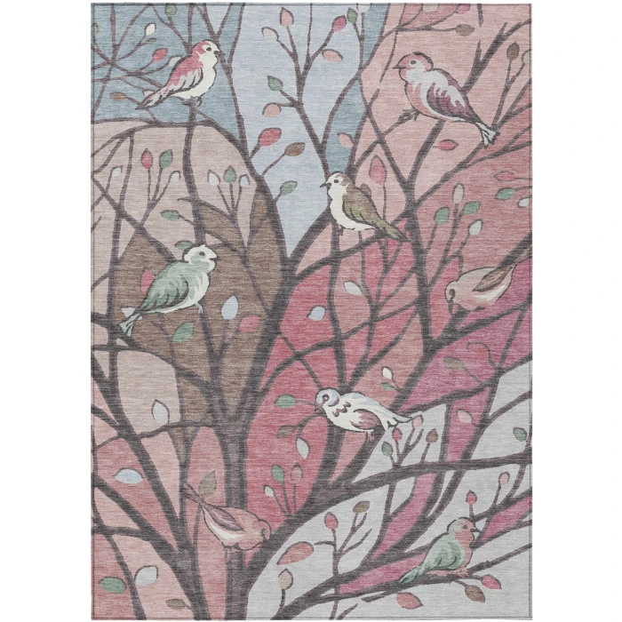 Addison Rugs Chantille Pink ACN2336 5ft. x 7ft.6in. Rect. Rug