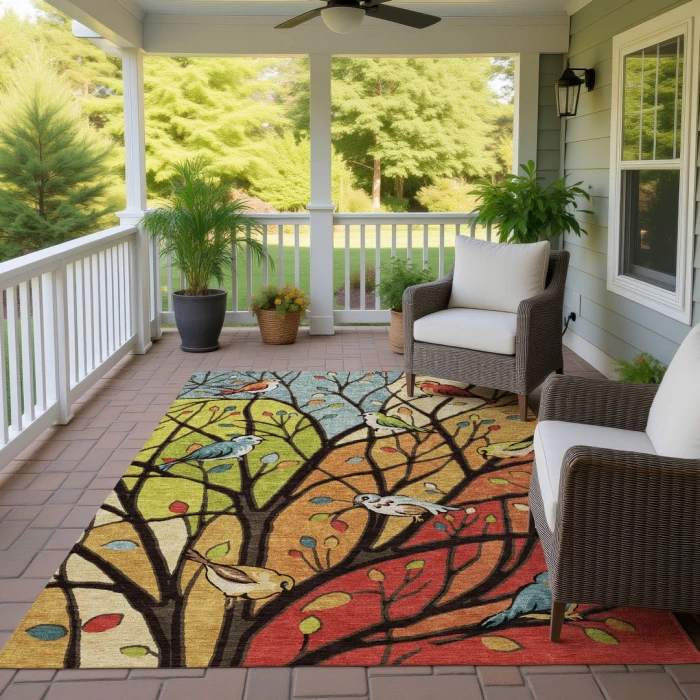 Addison Rugs Chantille Gold ACN2336 5ft. x 7ft.6in. Rect. Rug