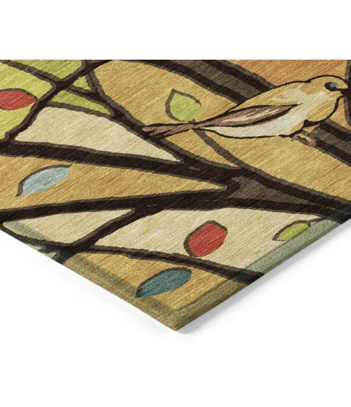 Addison Rugs Chantille Gold ACN2336 9ft. x 12ft. Rect. Rug